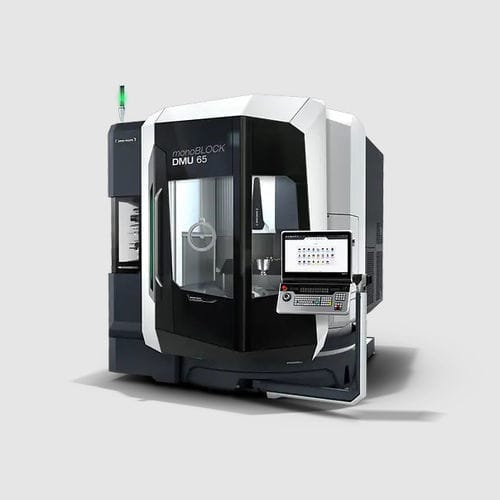 Centro de mecanizado 5 ejes - DMU 65 (FD) monoBLOCK 2nd Generation - DMG MORI - vertical / para hileras / para la industria aeroespacial