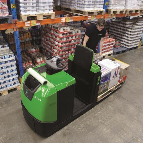 Preparador de pedidos eléctrico - O125 series - CESAB - para almacén / de bajo nivel / horizontal