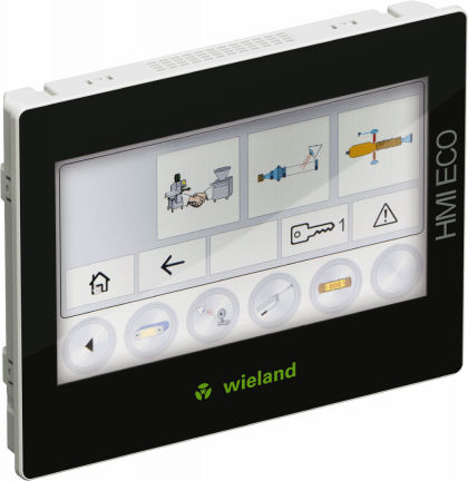 Panel PC de LCD - WIELAND ELECTRIC - 15" / 12" / 7"