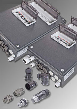 Conector de alimentación eléctrica - gesis® RST - WIELAND ELECTRIC - circular / de bayoneta / para aplicaciones fotovoltaicas