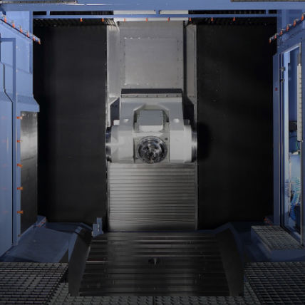 Centro de mecanizado 5 ejes - TANK.G 2000 - MCM Machining Centers Manufacturing - 4 ejes / vertical / con mesa rotativa abatible