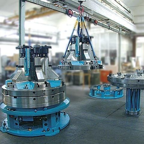 Cambiador de palets para centro de mecanizado - VL2-CR 1600 - ROTOMORS