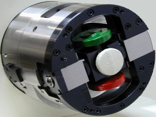 Mandril de torno automático - MINI IDRO P- 4 - ROTOMORS - 4 mordazas / de tiempos de trabajo / para mecanizado