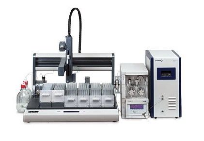 Estación de manutención de líquido de laboratorio - 1 µl - 25 ml/min | GX-281 - Gilson international