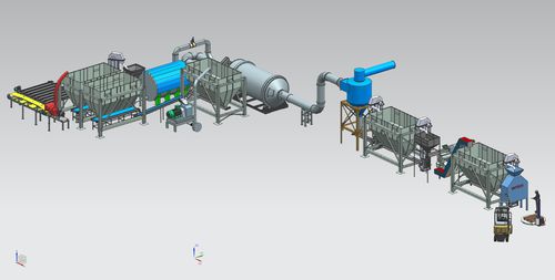 Línea de producción de pellets - VAPTECH LTD - automática / rotativa
