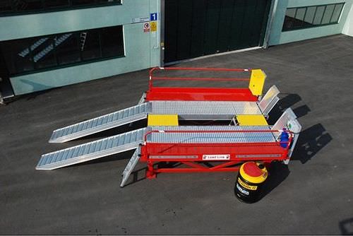 Rampa de carga móvil - 4 300 mm, 12 000 - 16 000 kg - C.L.M