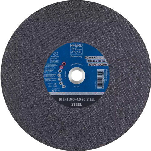 Disco tronzador para acero - 61329120  - PFERD - para hierro fundido