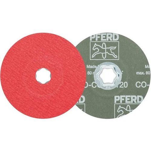 Muela de acabado - CC-FSCO-cool - PFERD - cilíndrica / de acero inoxidable