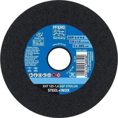 Disco tronzador para acero inoxidable - SGP STEELOX - PFERD - fino / para amoladora angular