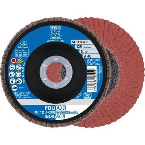 Disco de láminas para acero inoxidable - PFC 125 A-COOL 40 SG - PFERD