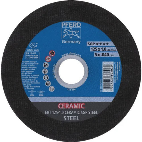 Disco tronzador de metal - SGP - PFERD - para acero / para amoladora angular / para máquinas portátiles