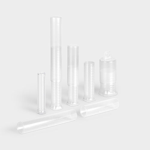 Tubo de embalaje de plástico - TelePack - rose plastic - redondo
