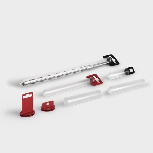 Tubo de embalaje redondo - DYH serie - rose plastic - para electrodo / para de brocas / para hojas de sierra