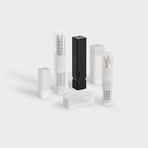 Tubo de embalaje de plástico - TopPack Conical - rose plastic - para de brocas / para fresa / para herramienta de carburo