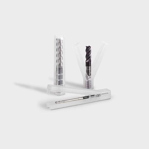 Tubo de embalaje de plástico - TopPack Wing - rose plastic - para herramienta de carburo / de manipulación