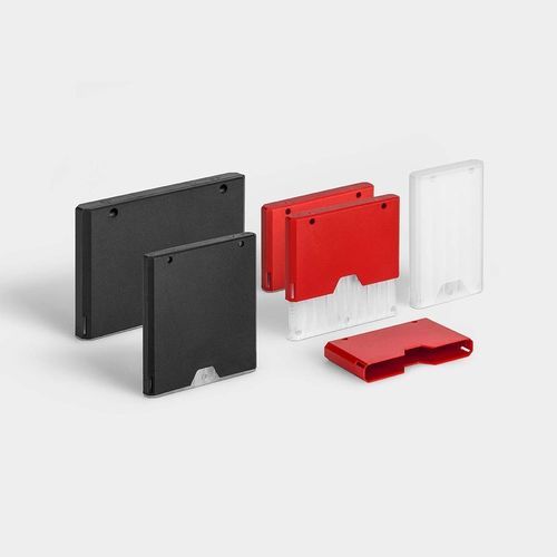 Caja de embalaje de plástico - VB series - rose plastic - para de brocas / para muestras múltiples / para fresa tórica con geometría cónica