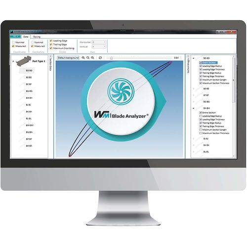 Software de análisis - WM | Blade Analyzer - WENZEL Group - de medición / de creación / de proceso