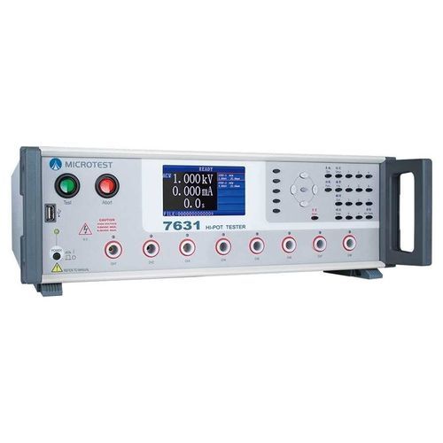 Comprobador de rigidez dieléctrica - 7631 - Microtest Corporation - de resistencia de aislamiento / de corriente de fuga / de instalación eléctrica