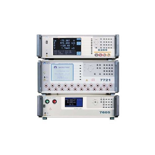 Probador combinado para transformador - Microtest Corporation - frecuencia / de rigidez dieléctrica / de alta tensión