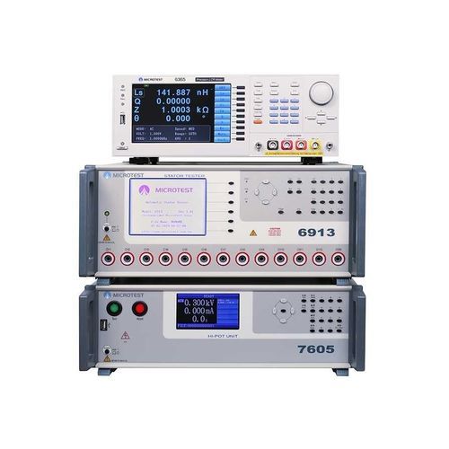 Comprobador para devanado del estator - MT-6913 - Microtest Corporation - de resistencia de aislamiento / de fuga / corriente de cortocircuito