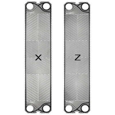 Placa de intercambiador de calor - E61-CFC - FISCHER Maschinen- und Apparatebau GmbH