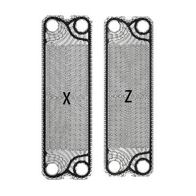 Placa de intercambiador de calor - E14-CFG - FISCHER Maschinen- und Apparatebau GmbH