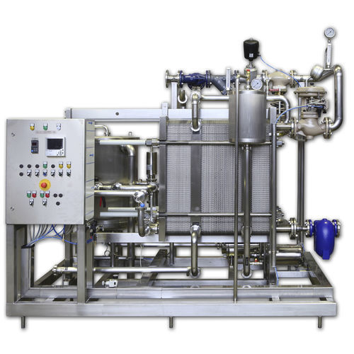 Pasteurizador para productos lácteos - FISCHER Maschinen- und Apparatebau GmbH