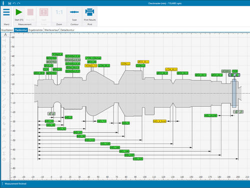 Software de análisis - Tolaris - JENOPTIK Industrial Metrology Germany GmbH - de interfaz / de medición / para informes