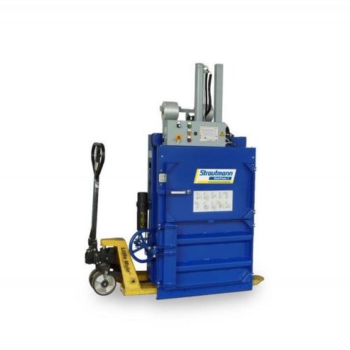 Prensa de balas para cartón - BalePress 3 - Strautmann Umwelttechnik - para papel / para residuos / vertical