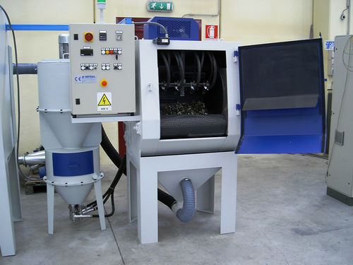 Granalladora de banda - TB AC - TURBOTECNICA - para productos a granel / para tuberías / para cilindros
