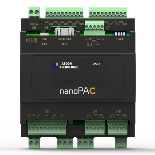 autómata programable compacto - ASCON TECNOLOGIC