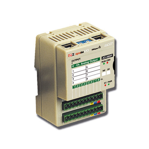 Módulo E/S analógico - AI-08DP - ASCON TECNOLOGIC - CANopen / de 8 E / con 8 entradas analógicas