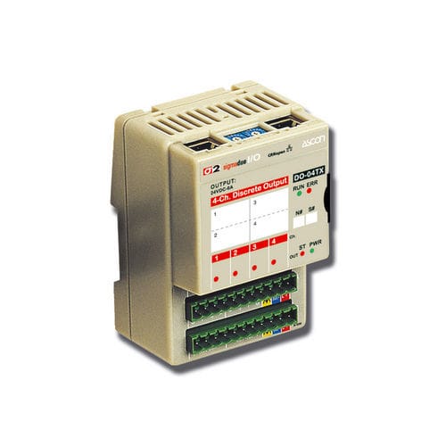 Módulo E/S digital - DO-04TX - ASCON TECNOLOGIC - CANopen / con 4 salidas digitales / de automatización