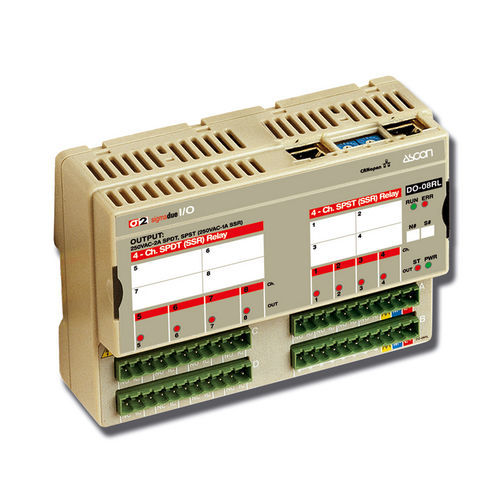 Módulo E/S digital - DO-08RL - ASCON TECNOLOGIC - CANopen / 8 salidas de relé / para armario de distribución