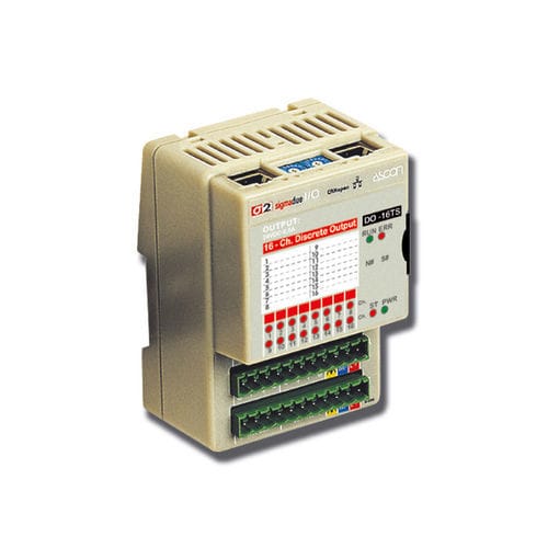 Módulo E/S digital - DO-16TS - ASCON TECNOLOGIC - Modbus / CANopen / 16 salidas digitales
