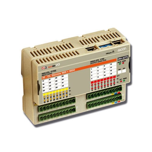 Módulo E/S digital - DO-32TS - ASCON TECNOLOGIC - CANopen / 32 E/S / en riel DIN
