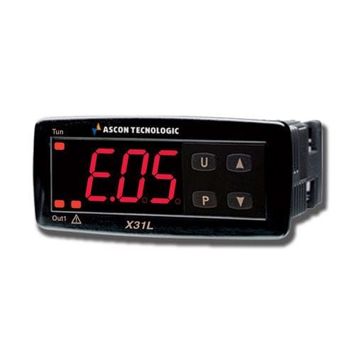 Indicador de frecuencia - X31L - ASCON TECNOLOGIC - de 3 dígitos / para montaje sobre panel / con salida de relé