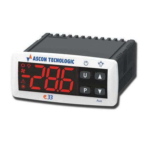 Controlador de temperatura digital - E33 - ASCON TECNOLOGIC - IP65 / de calor / de refrigeración
