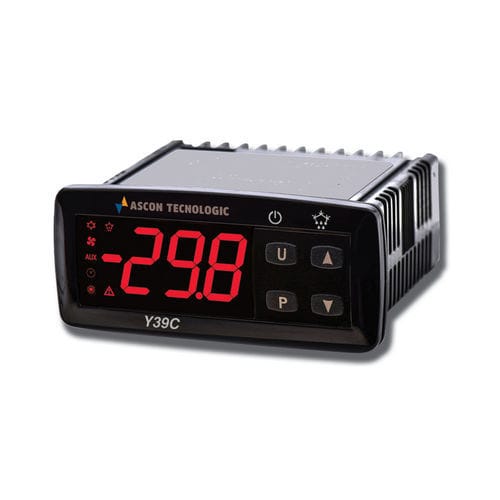 Controlador de temperatura digital - Y39C - ASCON TECNOLOGIC - con pantalla LCD / programable / IP65