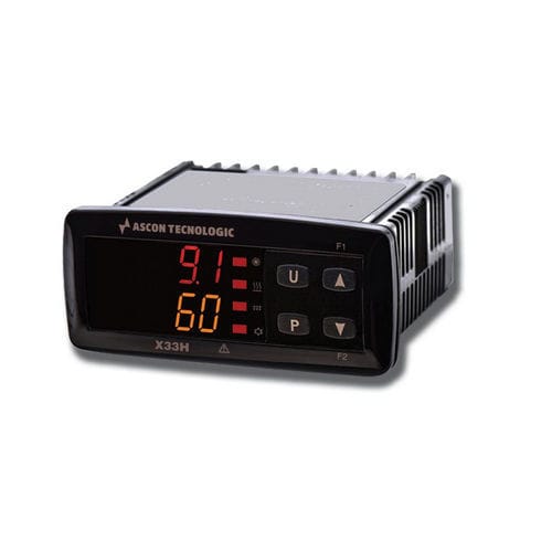 Controlador de temperatura digital - X33H - ASCON TECNOLOGIC - con doble display / programable / IP65