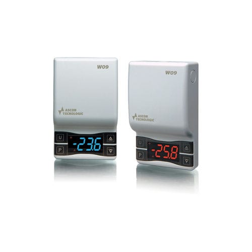 Termostato NTC - W09 - ASCON TECNOLOGIC - relé / de pared / digital
