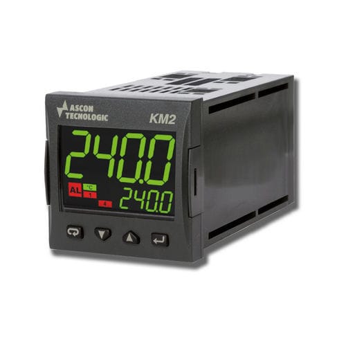 Regulador de temperatura doble visualizador led - KM2 - ASCON TECNOLOGIC - PID / UL / IP65