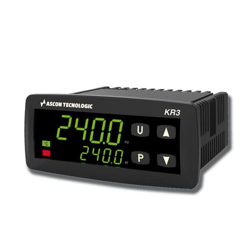 Regulador de temperatura doble visualizador led - KR3 - ASCON TECNOLOGIC - PID / programable / UL
