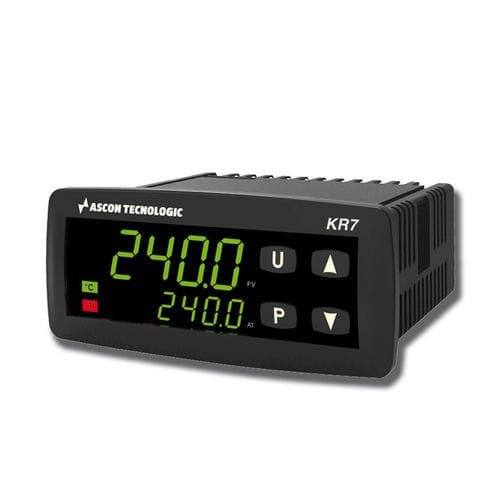 Controlador de temperatura doble visualizador led - KR7 - ASCON TECNOLOGIC - programable / UL / RS-485