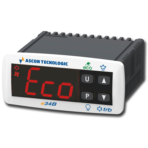 Controlador de temperatura de refrigeración - E34B - ASCON TECNOLOGIC - con pantalla LED / programable / IP65
