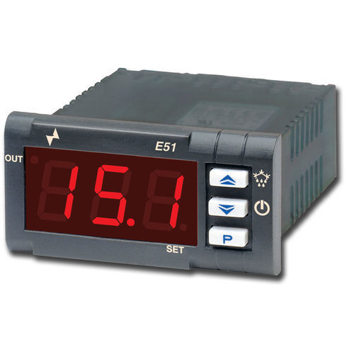 Controlador de temperatura con control de desescarche - E51 - ASCON TECNOLOGIC - con pantalla LED / programable / para sistema frigorífico