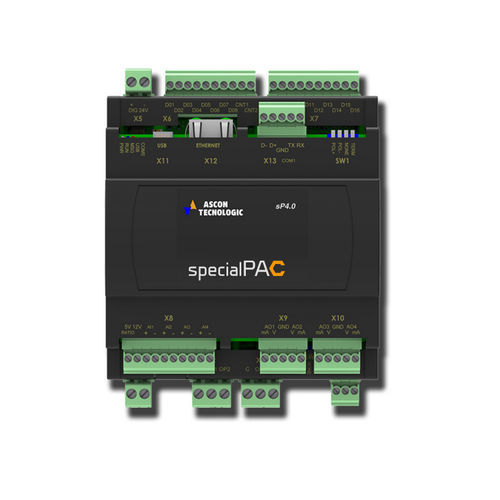 Autómata programable entradas analógicas - sP4 - ASCON TECNOLOGIC - entradas digitales / salidas analógicas / salidas digitales