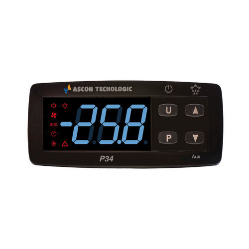 HMI con teclado - P34 - ASCON TECNOLOGIC - empotrable / Modbus