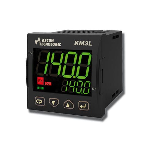 Controlador y limitador de temperatura con pantalla LED - KM3L - ASCON TECNOLOGIC - IP65 / UL / para la industria