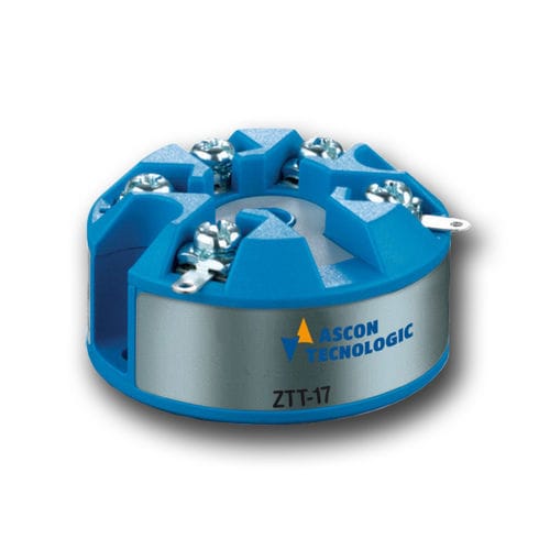 Transmisor de temperatura en cabeza de sonda - ZTT-17 - ASCON TECNOLOGIC - Pt100 / termopar / universal